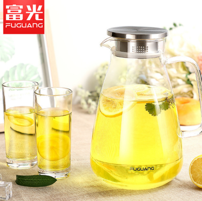 富光凉水壶玻璃大容量冷水壶凉白开冰水壶团购